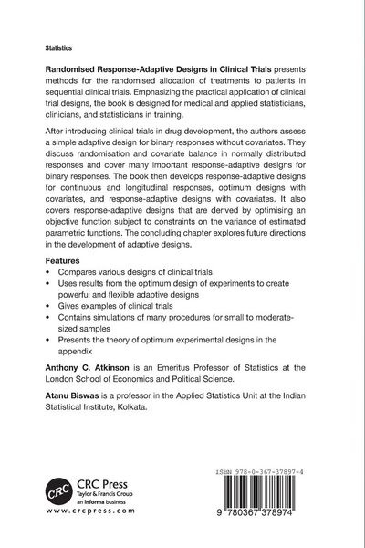 Produktbild: Randomised Response-Adaptive Designs in Clinical Trials