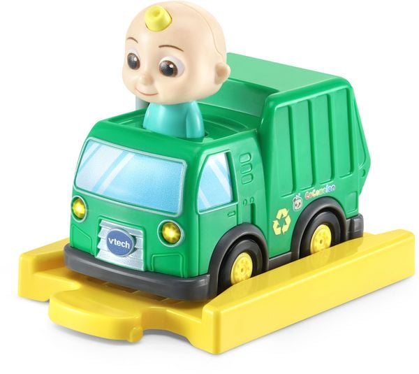 Tut Tut Baby Flitzer - CoComelon JJs Müllwagen inkl. Schiene