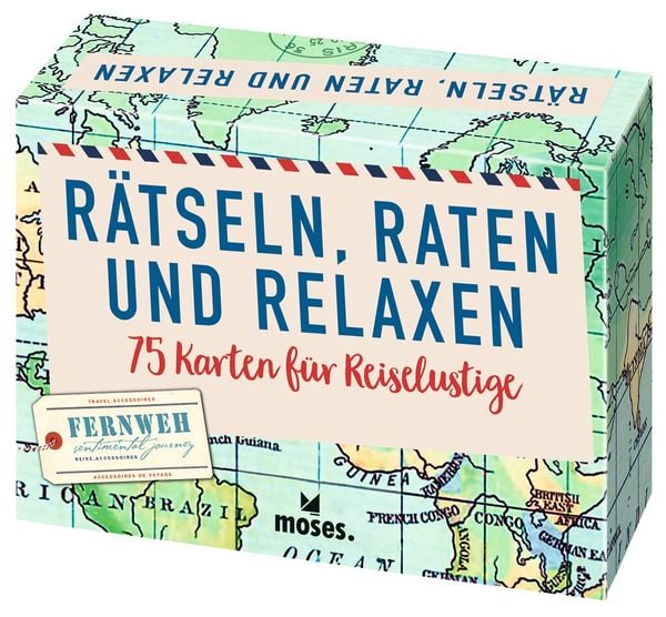 Rätsel, Raten und Relaxen, Gebundene Ausgabe von Philip Kiefer, Moses verlag, 978-3-96455-050-7