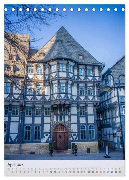 Produktbild: Goslar - Kaiserstadt und Welterbe (Tischkalender 2027 DIN A5 hoch), CALVENDO Monatskalender