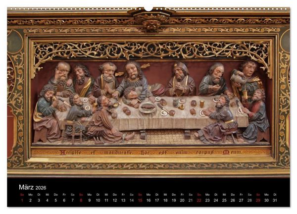 Produktbild: Orte des Glaubens (Wandkalender 2026 DIN A2 quer), CALVENDO Monatskalender
