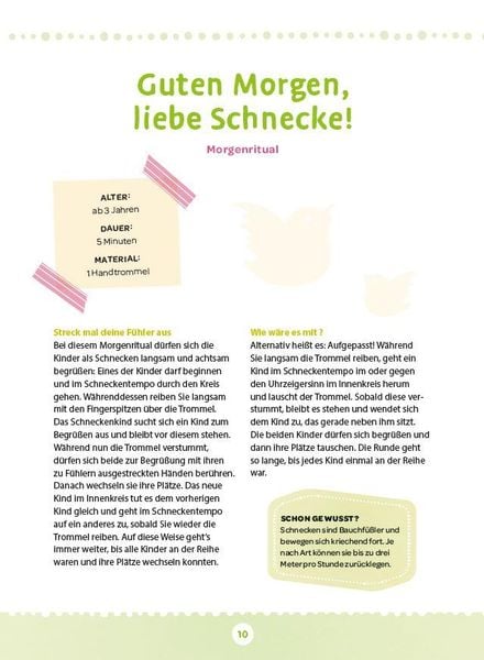 Produktbild: Entspannt durch Bewegung im Kita-Morgenkreis