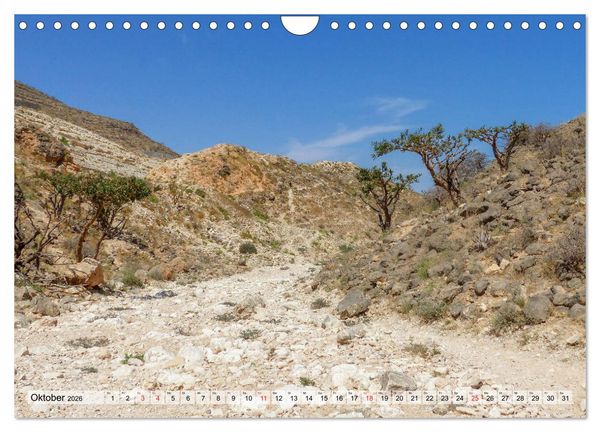 Produktbild: Oman - Zauberhafte Landschaften (Wandkalender 2026 DIN A4 quer), CALVENDO Monatskalender