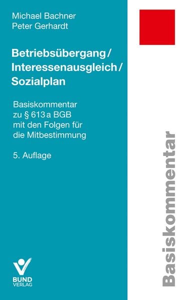 Produktbild: Betriebs&uuml;bergang / Interessenausgleich / Sozialplan