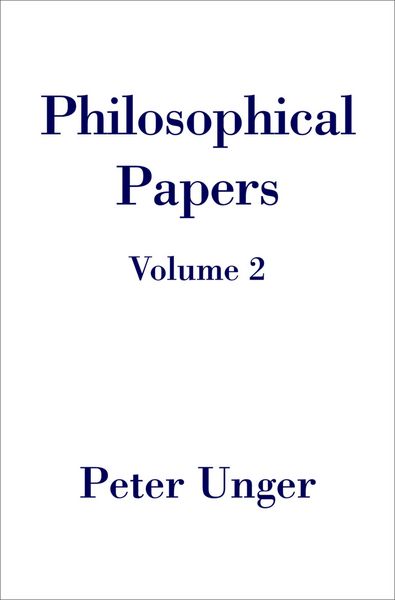Produktbild: Philosophical Papers