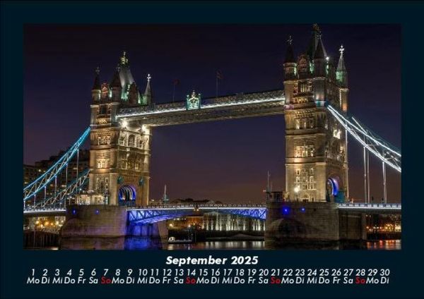 Produktbild: London 2025 Fotokalender DIN A5