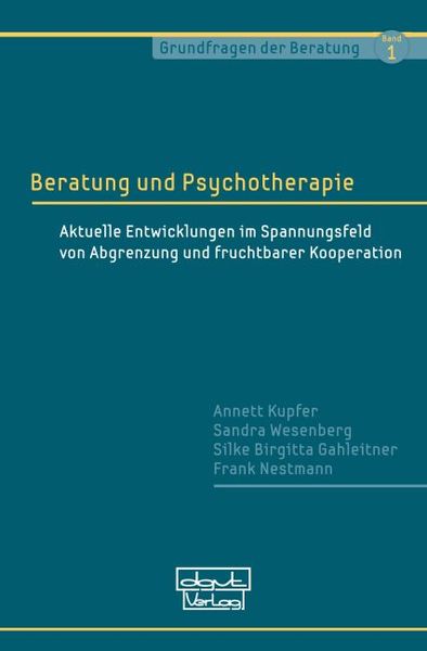 Produktbild: Beratung und Psychotherapie