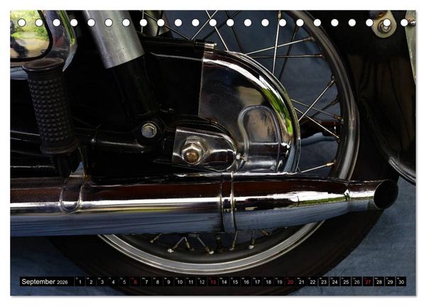 Produktbild: Horex Imperator (Tischkalender 2026 DIN A5 quer), CALVENDO Monatskalender