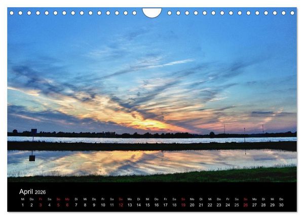 Produktbild: Gute Nacht - Ruhrgebiet! (Wandkalender 2026 DIN A4 quer), CALVENDO Monatskalender