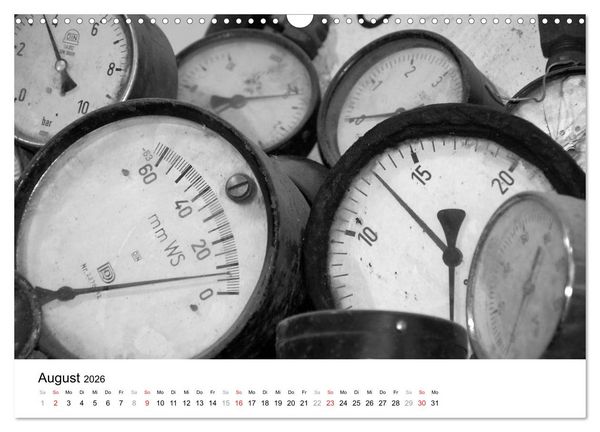Produktbild: Helden der Arbeit - Alte Arbeitsmittel des Ruhrgebiets (Wandkalender 2026 DIN A3 quer), CALVENDO Monatskalender