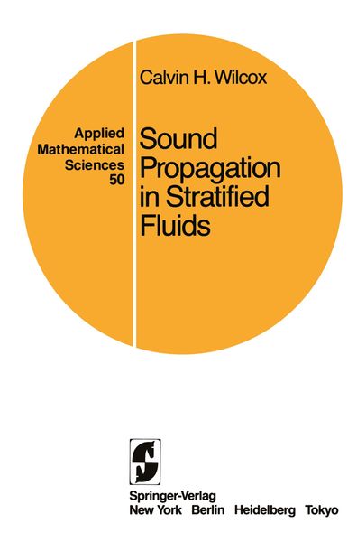 Produktbild: Sound Propagation in Stratified Fluids