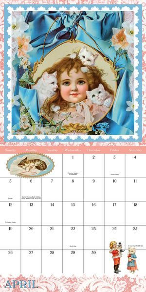 Produktbild: Cynthia Hart's Victoriana Cats Mini Wall Calendar 2026