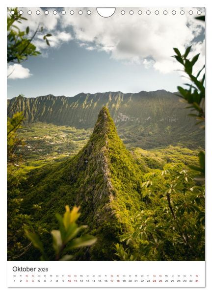Produktbild: Hawaii - Das wundersch&ouml;ne Land im Pazifik. (Wandkalender 2026 DIN A4 hoch), CALVENDO Monatskalender