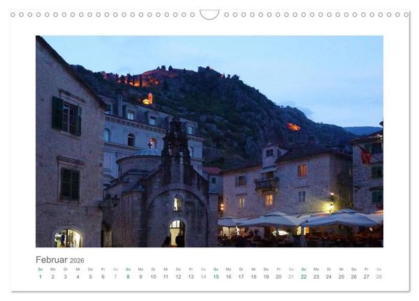 Produktbild: Traumhaftes Montenegro - Entdecken Sie die Perle der Adria im S&uuml;den Europas (Wandkalender 2026 DIN A3 quer), CALVENDO Monatskalender