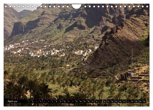 Produktbild: La Gomera - Valle Gran Rey (Wandkalender 2026 DIN A4 quer), CALVENDO Monatskalender