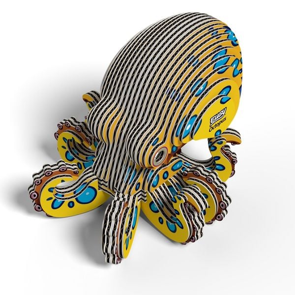 Produktbild: EUGY - 3D Bastelset Oktopus