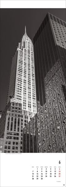 Produktbild: New York Vertical Kalender 2027