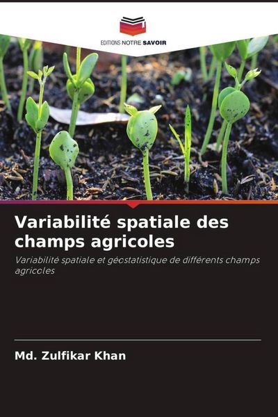 Produktbild: Variabilit&eacute; spatiale des champs agricoles