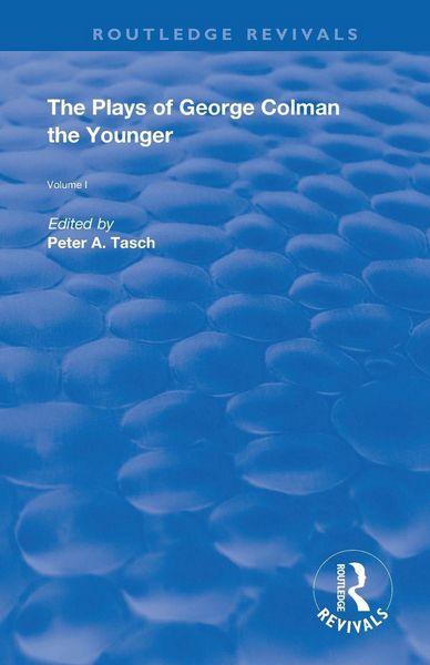 Produktbild: The Plays of George Colman the Younger