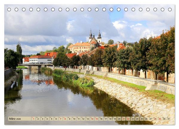 Produktbild: Trebitsch und Schloss Jarmeritz (Tischkalender 2026 DIN A5 quer), CALVENDO Monatskalender