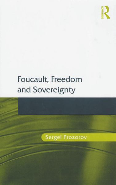 Produktbild: Foucault, Freedom and Sovereignty