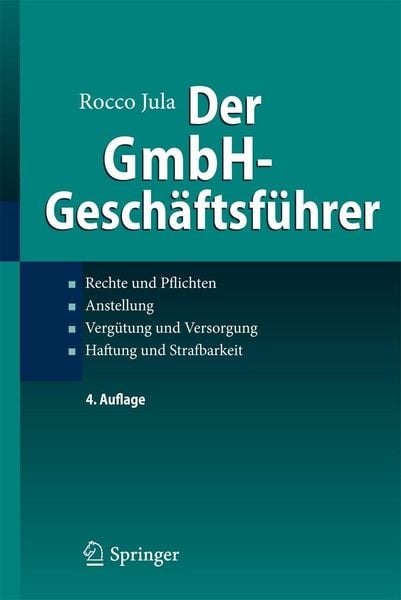Produktbild: Der GmbH-Gesch&auml;ftsf&uuml;hrer