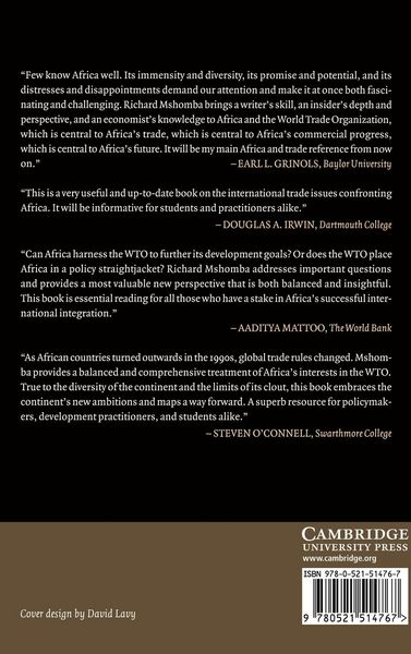 Produktbild: Africa and the World Trade Organization