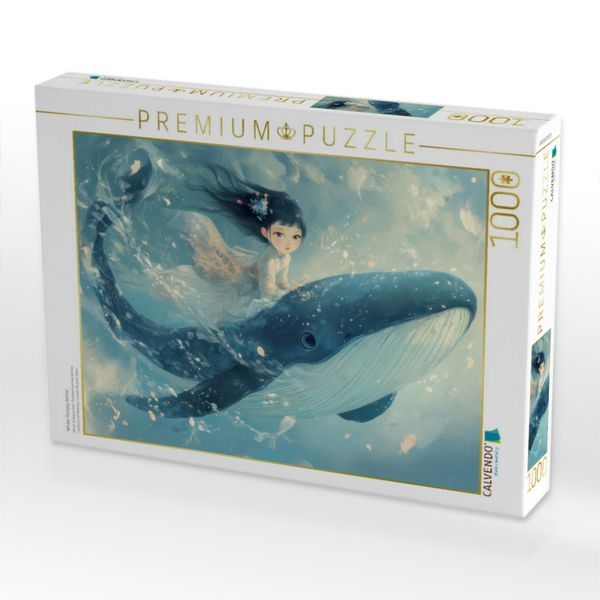 Produktbild: CALVENDO Puzzle Winter-Fantasy-Anim&eacute; | 1000 Teile Lege-Gr&ouml;&szlig;e 64x48cm Foto-Puzzle f&uuml;r gl&uuml;ckliche Stunden