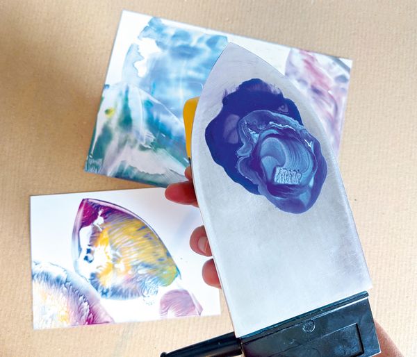 PEBARO 0273 - Encaustic Maleisen, Bügeleisen zum Wachsmalen, 22x6x16cm