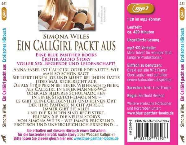 Produktbild: Ein CallGirl packt aus | 11 heiße geile erotische Geschichten | Erotik Audio Story | Erotisches Hörbuch MP3CD