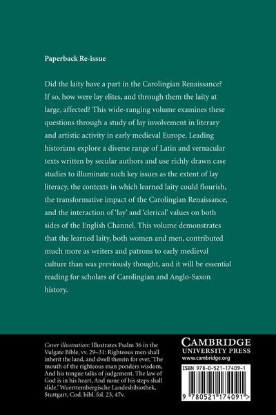 Produktbild: Lay Intellectuals in the Carolingian World