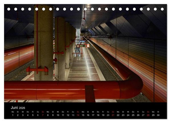 Produktbild: Duisburgs N&auml;chte (Tischkalender 2026 DIN A5 quer), CALVENDO Monatskalender