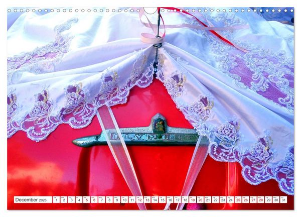 Produktbild: Classic Beauties - Wedding cars in Havana (Wall Calendar 2026 DIN A3 landscape), CALVENDO 12 Month Wall Calendar