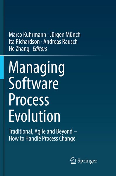 Produktbild: Managing Software Process Evolution