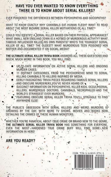 Produktbild: The Ultimate Serial Killer Trivia Book