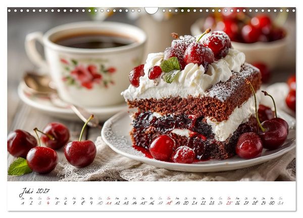 Produktbild: Klassiker aus Omas K&uuml;che - Zw&ouml;lf Kuchen mit Nostalgie-Gef&uuml;hl (Wandkalender 2027 DIN A3 quer), CALVENDO Monatskalender