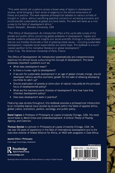 Produktbild: The Ethics of Development