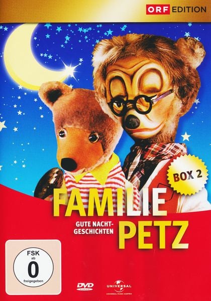 Produktbild: Familie Petz - Gute Nacht-Geschichten Box 2 [3 DVDs]