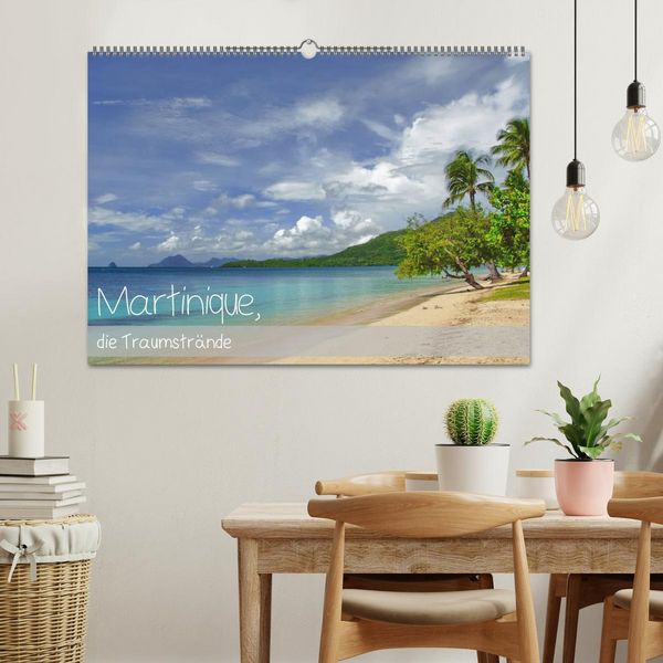 Produktbild: Martinique, die Traumstr&auml;nde (Wandkalender 2026 DIN A2 quer), CALVENDO Monatskalender