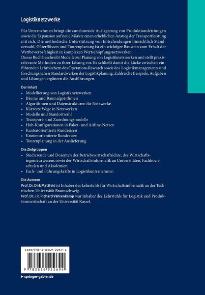 Produktbild: Logistiknetzwerke