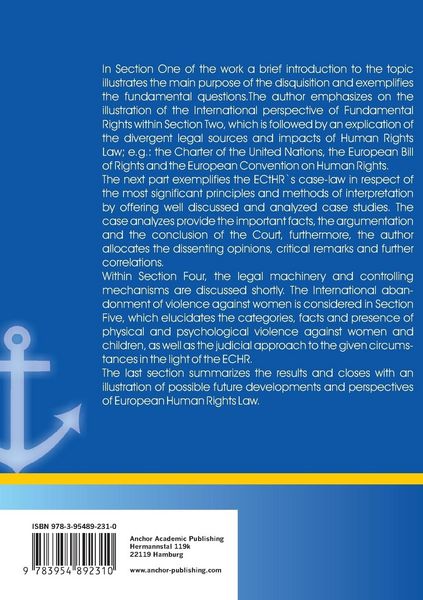Produktbild: European Human Rights Law