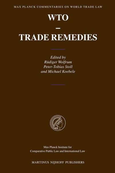 Produktbild: Wto - Trade Remedies