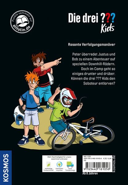 Produktbild: Die drei ??? Kids,103, SOS im Bike-Park