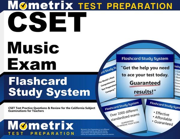 Produktbild: CSET Music Exam Flashcard Study System