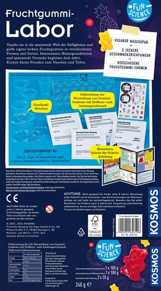 Produktbild: Fun Science Fruchtgummi-Labor