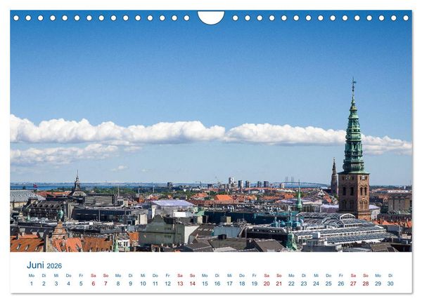 Produktbild: Sch&ouml;nes Kopenhagen (Wandkalender 2026 DIN A4 quer), CALVENDO Monatskalender