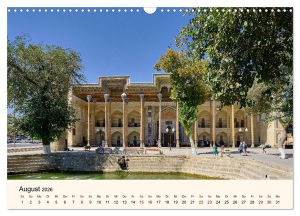 Produktbild: Zentralasien - Entlang der alten Seidenstra&szlig;e (Wandkalender 2026 DIN A3 quer), CALVENDO Monatskalender