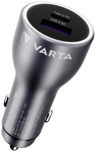 Produktbild: Varta VARTA Car Charger Belastbarkeit Strom max.=3 A 12/24 V