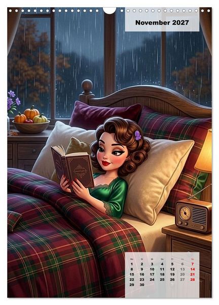 Produktbild: Mini-Girls (Wandkalender 2027 DIN A3 hoch), CALVENDO Monatskalender