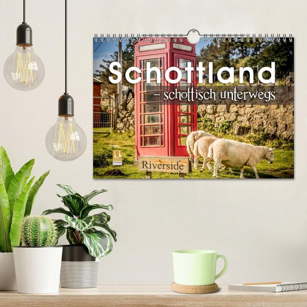 Produktbild: Schottland &ndash; schottisch unterwegs (Wandkalender 2026 DIN A4 quer), CALVENDO Monatskalender